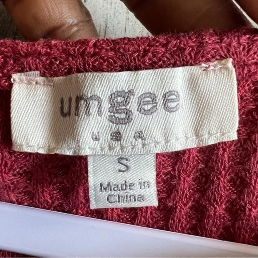 Bundle of 2 Umgee Shirts Talbots Top Womens Size Small Lot Bohemian Embroidered - Picture 5 of 17